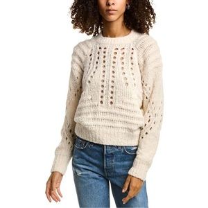 IRO / Kanna ivory alpaca blend sweater